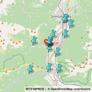 Mappa Via E. Toninelli, 28844 Villadossola VB, Italia (3.044)