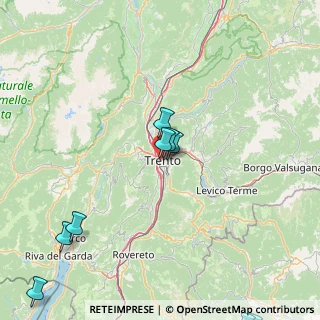 Mappa Via Antonio Rosmini, 38100 Trento TN, Italia (37.28105)