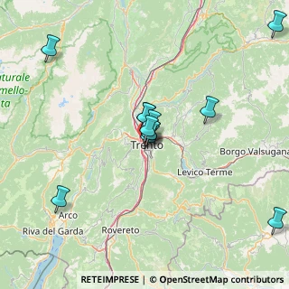 Mappa Via Giuseppe Verdi, 38122 Trento TN, Italia (13.15333)
