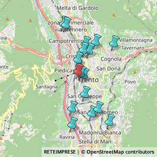 Mappa Via Antonio Rosmini, 38100 Trento TN, Italia (1.67765)