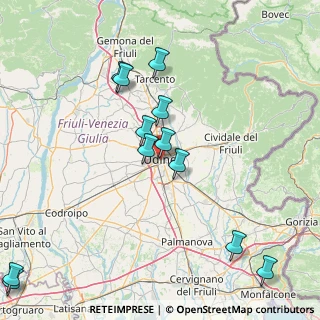 Mappa Via Bonaldo Stringher, 33100 Udine UD, Italia (18.28833)