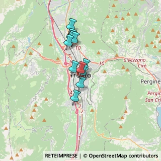Mappa Via Bartolomeo Malfatti, 38122 Trento TN, Italia (2.36273)