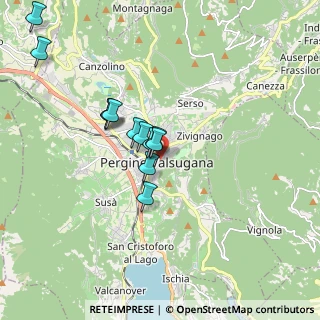 Mappa Via Crivelli, 38057 Pergine Valsugana TN, Italia (1.52417)