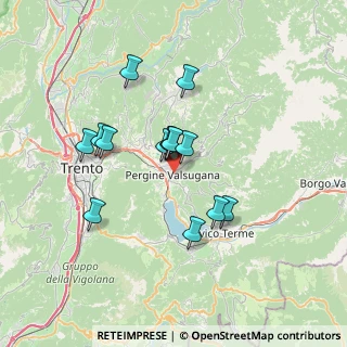 Mappa Via Crivelli, 38057 Pergine Valsugana TN, Italia (5.66929)