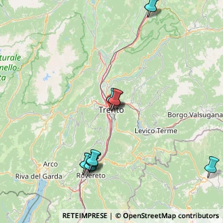 Mappa Via Giuseppe Grazioli, 38122 Trento TN, Italia (18.41083)
