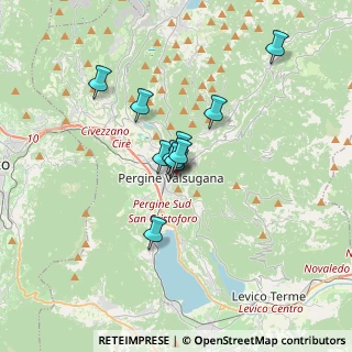 Mappa Via Tegazzo, 38057 Pergine Valsugana TN, Italia (2.23818)