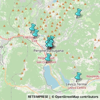 Mappa Via Tegazzo, 38057 Pergine Valsugana TN, Italia (2.45091)