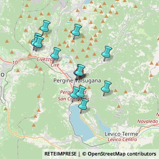 Mappa Via Tegazzo, 38057 Pergine Valsugana TN, Italia (3.34071)
