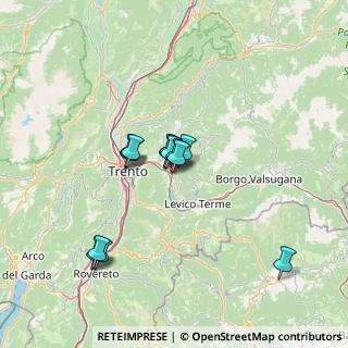 Mappa Via Tegazzo, 38057 Pergine Valsugana TN, Italia (10.69077)
