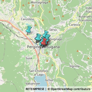 Mappa Via Tegazzo, 38057 Pergine Valsugana TN, Italia (0.63077)