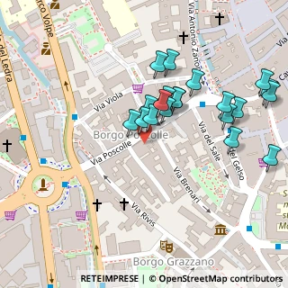 Mappa Via Poscolle, 33100 Udine UD, Italia (0.1165)