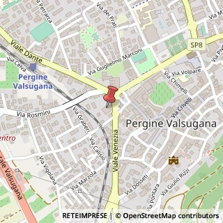Mappa Viale Venezia, 2, 38057 Pergine Valsugana, Trento (Trentino-Alto Adige)