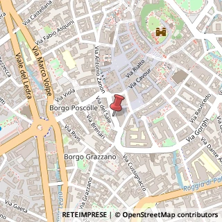 Mappa Via del Gelso,  40, 33100 Udine, Udine (Friuli-Venezia Giulia)