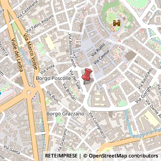 Mappa Via del Gelso, 34, 33100 Udine, Udine (Friuli-Venezia Giulia)