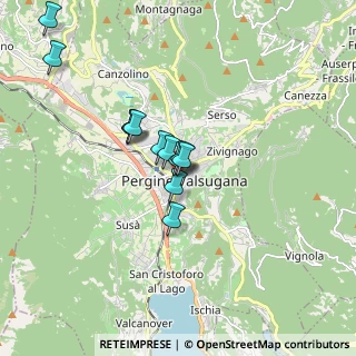 Mappa Via Pennella, 38057 Pergine Valsugana TN, Italia (1.34083)
