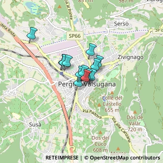 Mappa Via Pennella, 38057 Pergine Valsugana TN, Italia (0.43154)