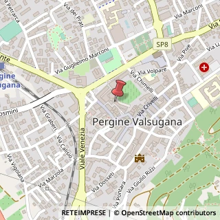Mappa Via Pennella, 70, 38057 Pergine Valsugana, Trento (Trentino-Alto Adige)