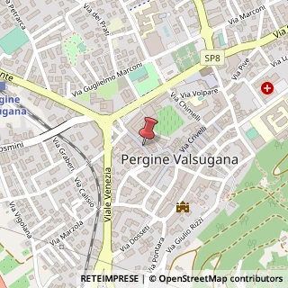 Mappa Via Pennella, 34, 38057 Pergine Valsugana, Trento (Trentino-Alto Adige)