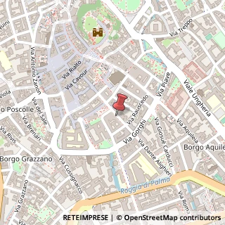 Mappa Via Savorgnana, 26, 33100 Udine, Udine (Friuli-Venezia Giulia)