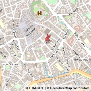 Mappa Via Savorgnana, 20, 33100 Udine, Udine (Friuli-Venezia Giulia)