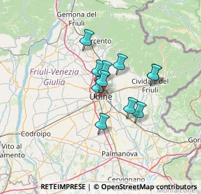 Mappa Piazza Venti Settembre, 33100 Udine UD, Italia (9.29545)