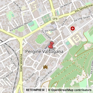 Mappa Piazza Garbari, 3, 38057 Pergine Valsugana, Trento (Trentino-Alto Adige)