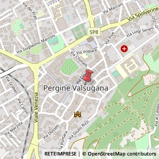 Mappa Via III Novembre, 3, 38057 Pergine Valsugana, Trento (Trentino-Alto Adige)