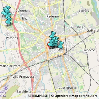 Mappa Vicolo Raddi, 33100 Udine UD, Italia (2.24722)