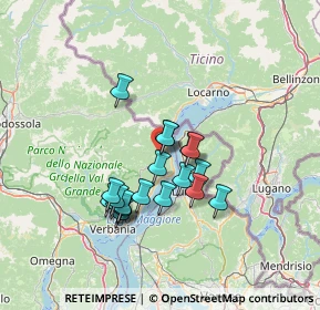 Mappa Via Centinelli, 28822 Cannobio VB, Italia (11.305)