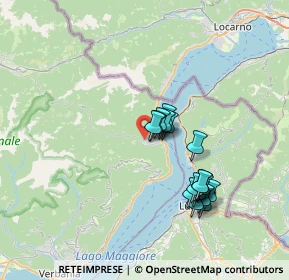 Mappa Via Centinelli, 28822 Cannobio VB, Italia (6.15176)