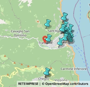Mappa Via Centinelli, 28822 Cannobio VB, Italia (1.8515)