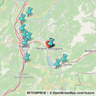 Mappa , 38057 Pergine Valsugana TN, Italia (6.85846)