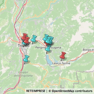 Mappa , 38057 Pergine Valsugana TN, Italia (5.45154)