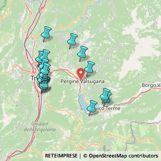 Mappa , 38057 Pergine Valsugana TN, Italia (7.84684)