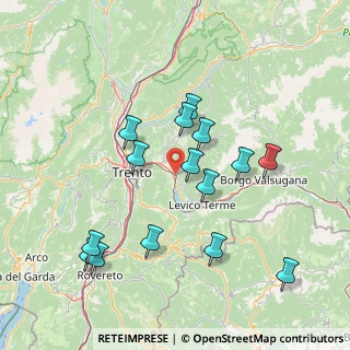 Mappa , 38057 Pergine Valsugana TN, Italia (14.99333)