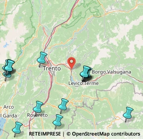 Mappa , 38057 Pergine Valsugana TN, Italia (20.92125)
