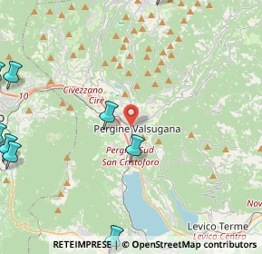 Mappa , 38057 Pergine Valsugana TN, Italia (7.42533)