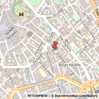 Mappa Via Aquileia, 11/2, 33100 Udine, Udine (Friuli-Venezia Giulia)