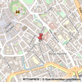 Mappa Via Giosuè Carducci, 6, 33100 Udine, Udine (Friuli-Venezia Giulia)