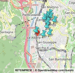 Mappa Via Torquato Taramelli, 38121 Trento TN, Italia (0.79929)