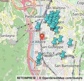 Mappa Via Torquato Taramelli, 38121 Trento TN, Italia (0.8575)