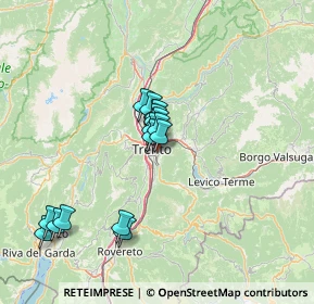 Mappa Via Hermann Gmeiner, 38100 Trento TN, Italia (11.37)