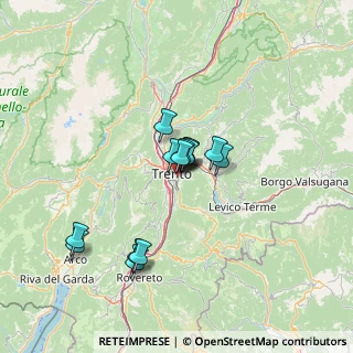 Mappa Via Hermann Gmeiner, 38100 Trento TN, Italia (10.13286)
