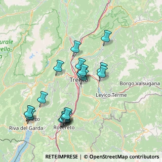 Mappa Via Hermann Gmeiner, 38100 Trento TN, Italia (15.479)
