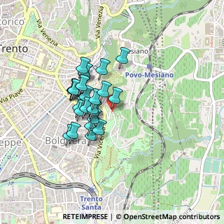 Mappa Via Hermann Gmeiner, 38100 Trento TN, Italia (0.31923)