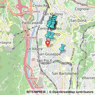 Mappa Via Fratelli Perini, 38122 Trento TN, Italia (0.822)