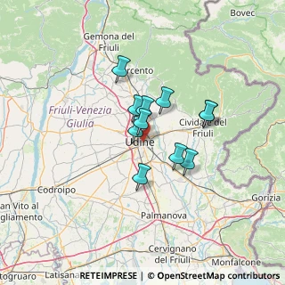 Mappa Via Larga, 33100 Udine UD, Italia (9.17818)