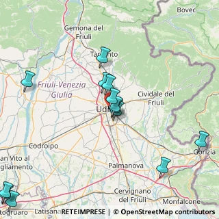 Mappa Via Larga, 33100 Udine UD, Italia (19.21769)