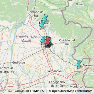 Mappa Via Larga, 33100 Udine UD, Italia (5.76083)