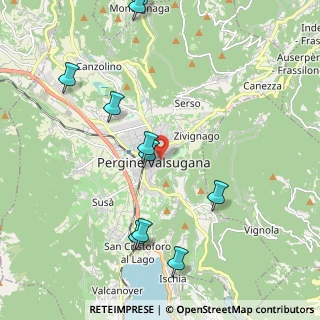 Mappa Via Guglielmi, 38057 Pergine Valsugana TN, Italia (2.52091)